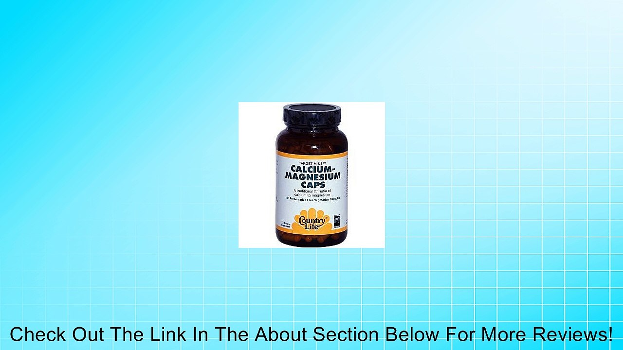 Target Mins - Calcium Magnesium Caps Review