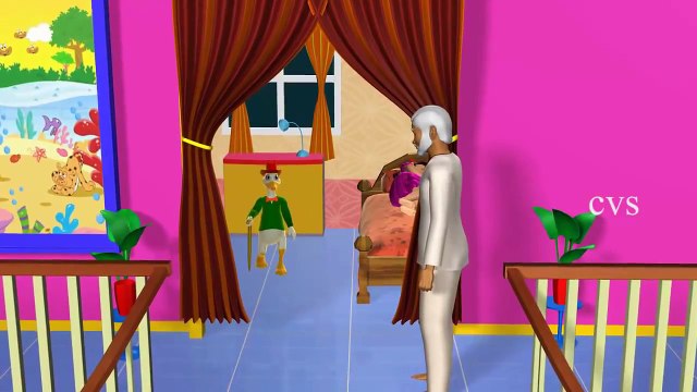 Goosey Goosey Gander - 3D Animation English Nursery rhymes for children with lyrics_2