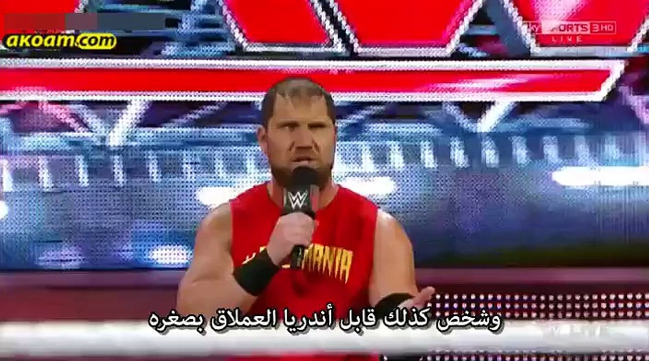 عرض الروو الخير بتاريخ 02.03.2015 - مترجم , سيتم رفع جميع عروض المصارعة