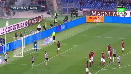 Carlos Tevez Amazing Free Kick | AS Roma vs Juventus (1-1) [Serie A - 2015] [HD]