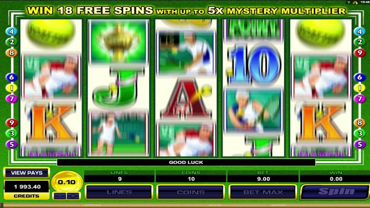 FREE Centre Court  ™ slot machine game preview by Slotozilla.com