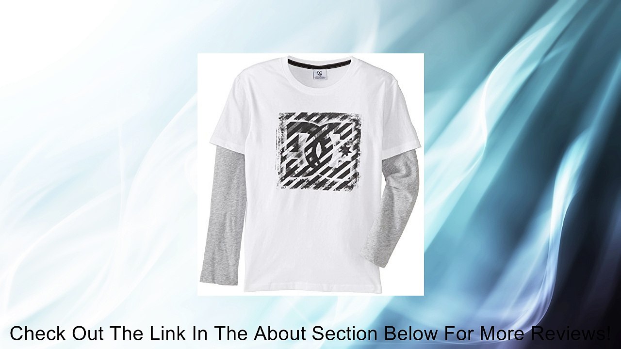 DC Apparel Big Boys' Stripe Twofer White Review