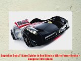 SuperCar Beds F1 Aero Spider in Red Black & White Ferrari Looks   Gadgets (TM) (Black)