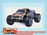 1/10 2.4Ghz Exceed RC Infinitve Nitro Gas Powered RTR Off Road Monster 4WD Truck Stripe Blue