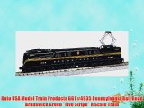 Kato USA Model Train Products GG1 #4935 Pennsylvania Rail Road Brunswick Green Five Stripe