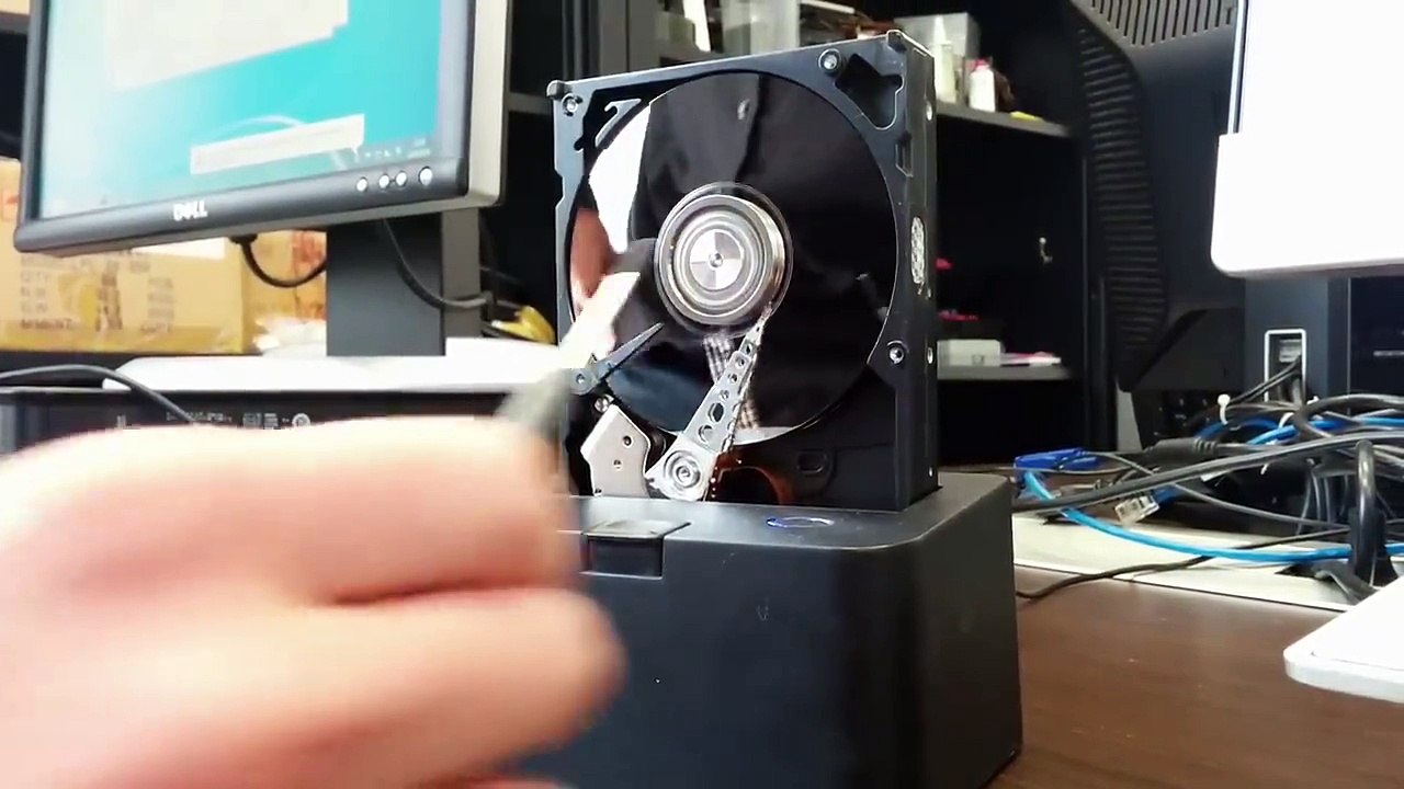 Destroying Data From A Hard Disk!