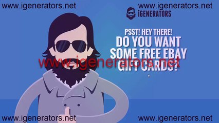 eBay Code Generator 2015 Gift Card online! - Lavoro! Italiano
