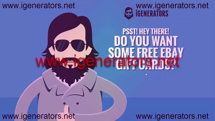eBay Code Generator 2015 Gift Card online! - Lavoro! Italiano