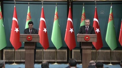 Erdoğan-Gurbanguli Ortak Basın Toplantısı (1)