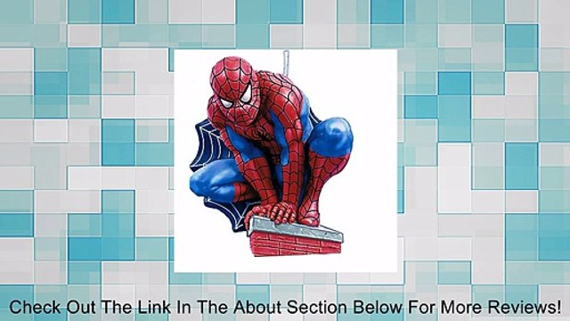 Hallmark Mens Spider-Man Molded Candle Review