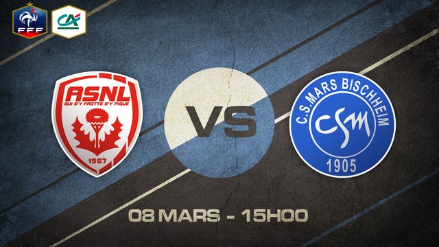 Dimanche 08 mars à 15h00 - AS Nancy - Mars Bischheim - D2 fém.