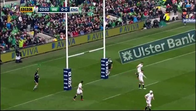 6 Nations 2015 : Résumé Irlande - Angleterre avec l'essai de Robbie Henshaw