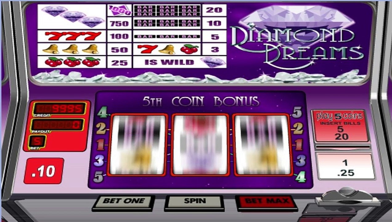 FREE Diamond Dreams ™ slot machine game preview by Slotozilla.com