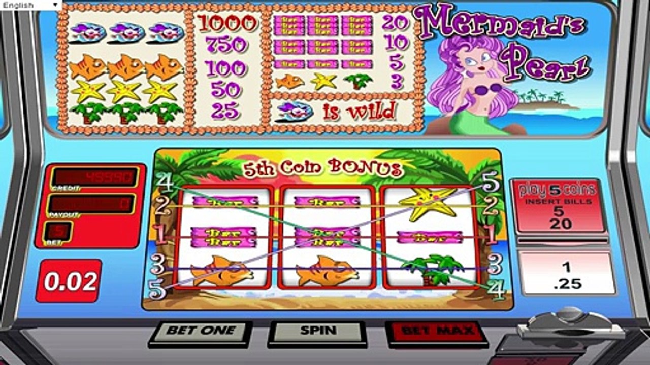 FREE Mermaid’s Pearl ™ slot machine game preview by Slotozilla.com