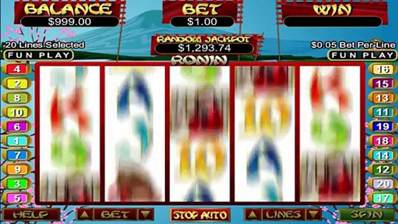 FREE Ronin ™ slot machine game preview by Slotozilla.com