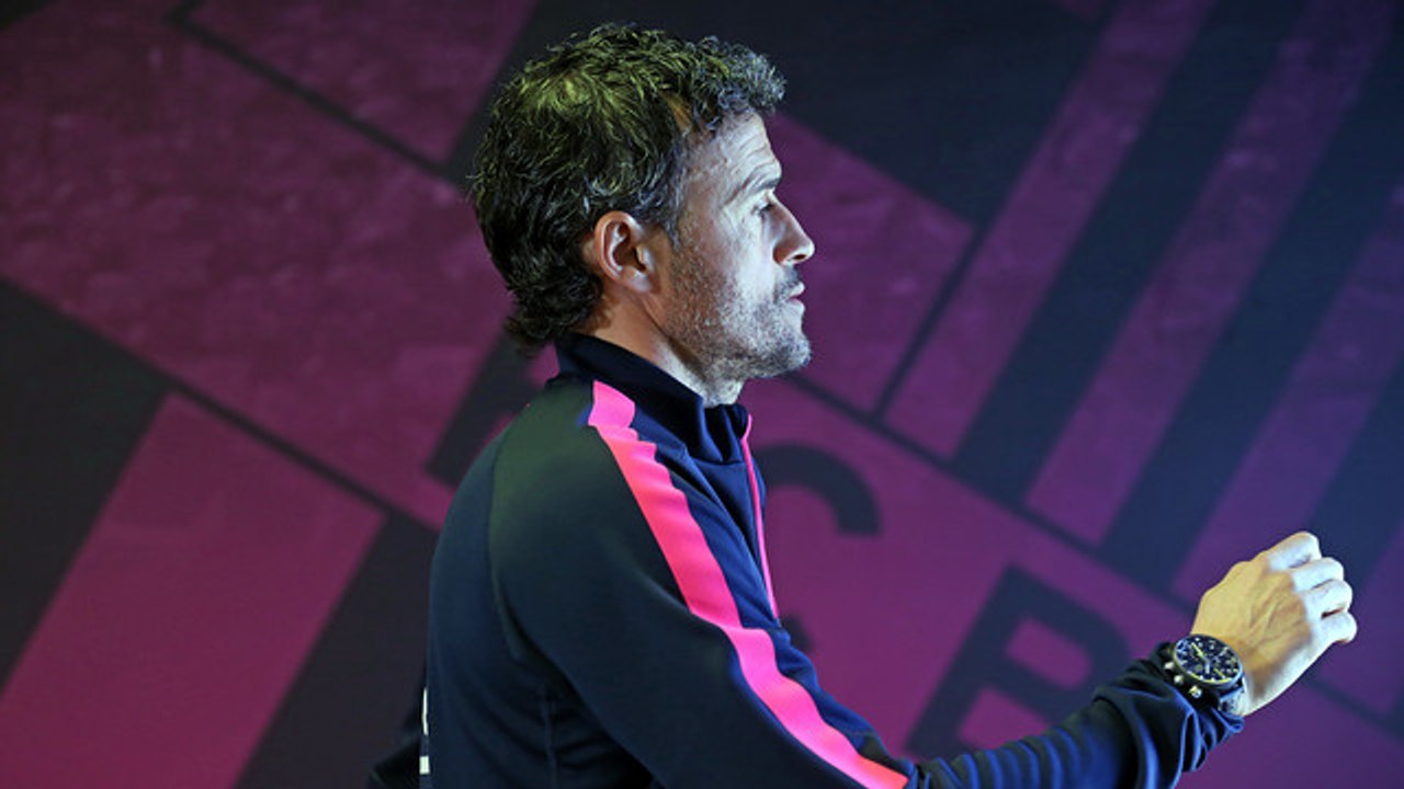 Perfect moment for Luis Enrique