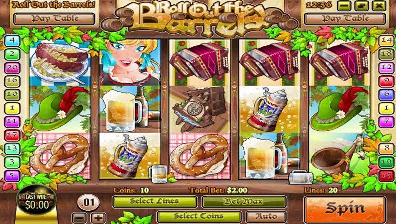 Roll out the Barrels ™ free slots machine game preview by Slotozilla.com