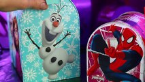 FROZEN Mailbox SURPRISE TOYS Elsa Anna BFFs Disney Princess & Fashems Minecraft Spiderman
