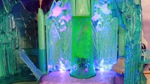 Frozen Elsa Ice Palace Castle Light Up Olaf Disney Queen Elsa Mattel Toy Review Unboxing