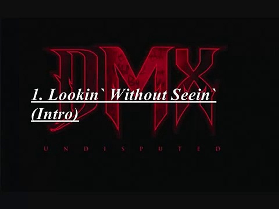 DMX - Ya'll Don't Really Know