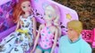 Frozen Family VACATION Part 2 AllToyCollector Elsa, Amber, & Toby Yellowstone Barbie Dollhouse