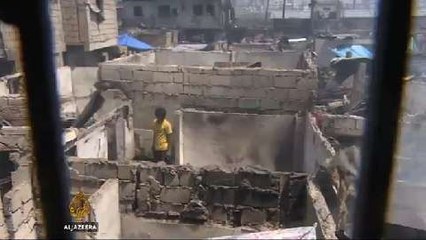 Fire razes thousands of homes in the Philippines