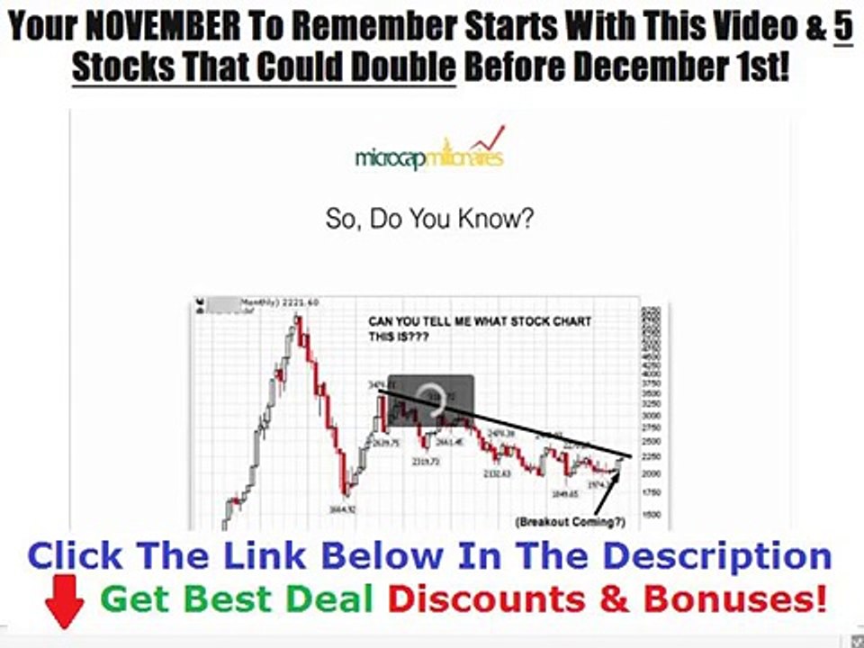 Microcap Millionaires Newsletter +++ 50% OFF +++ Discount Link