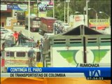 Continúa el paro de transportistas de Colombia