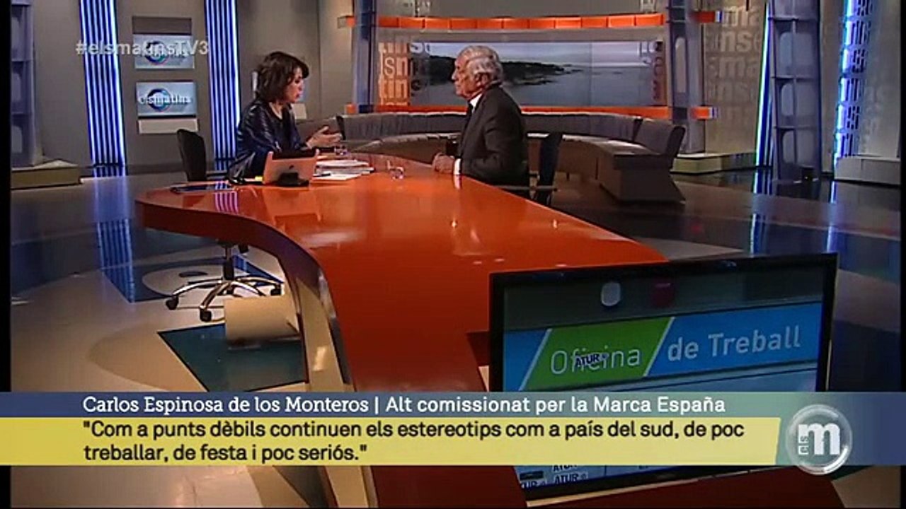 TV3 - Els Matins - Espinosa de los Monteros: "Hem de vendre un país tecnològic i avançat i ara v