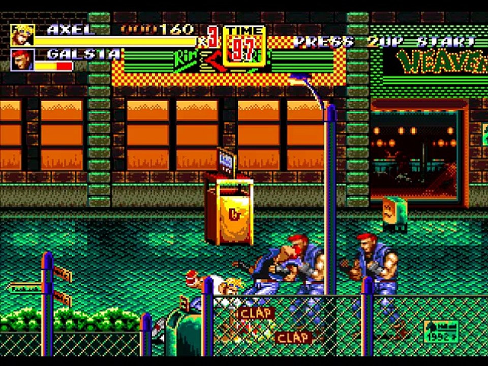 [Level 1-1] Streets of Rage II (Megadrive)