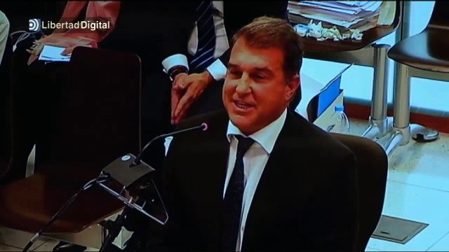 Joan Laporta se niega a declarar en castellano ante el juez