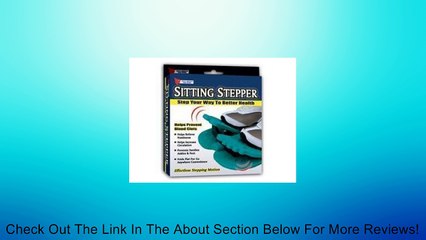 NEW Compact Portable Leg Exerciser Blood Clot Prevention Sitting Stepper Review