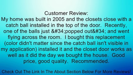 Closet Door Ball Catch Review