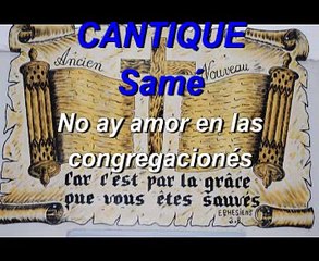 Samé - No ay amor en las congregacionés