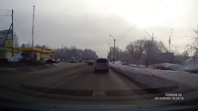 Тише едешь, дальше будешь - ДТП в Омске 03.03.2015