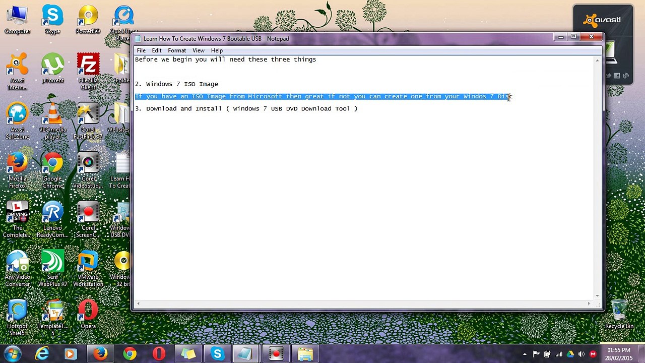 Boot Windows 7 from USB using Windows 7 DVD/USB Download Tool