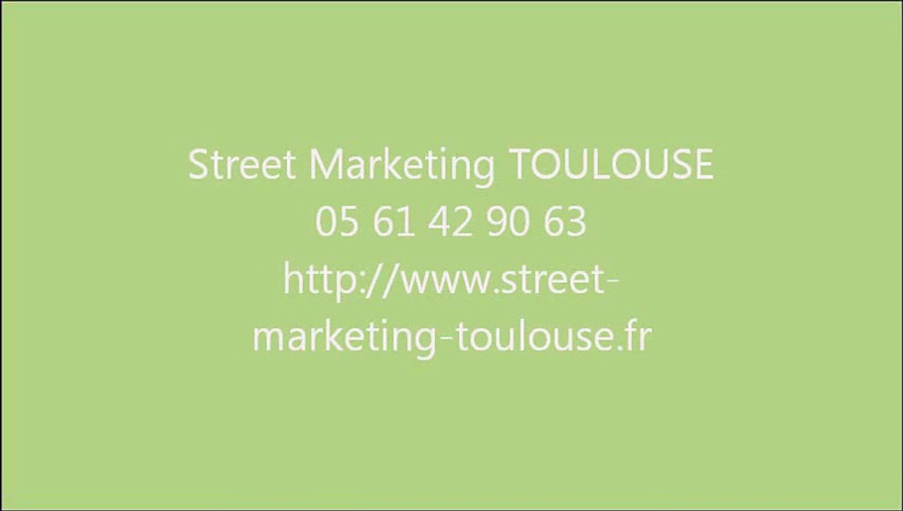 street marketing toulouse