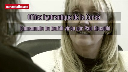 OEHC : Emmanuelle De Gentili virée par Paul Giacobbi