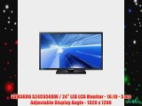 SAMSUNG S24C650DW / 24 LED LCD Monitor - 16:10 - 5 ms Adjustable Display Angle - 1920 x 1200