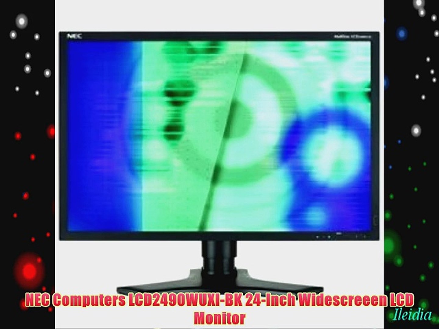 Nec Computers Lcd2490wuxi Bk 24 Inch Widescreeen Lcd Monitor Video Dailymotion