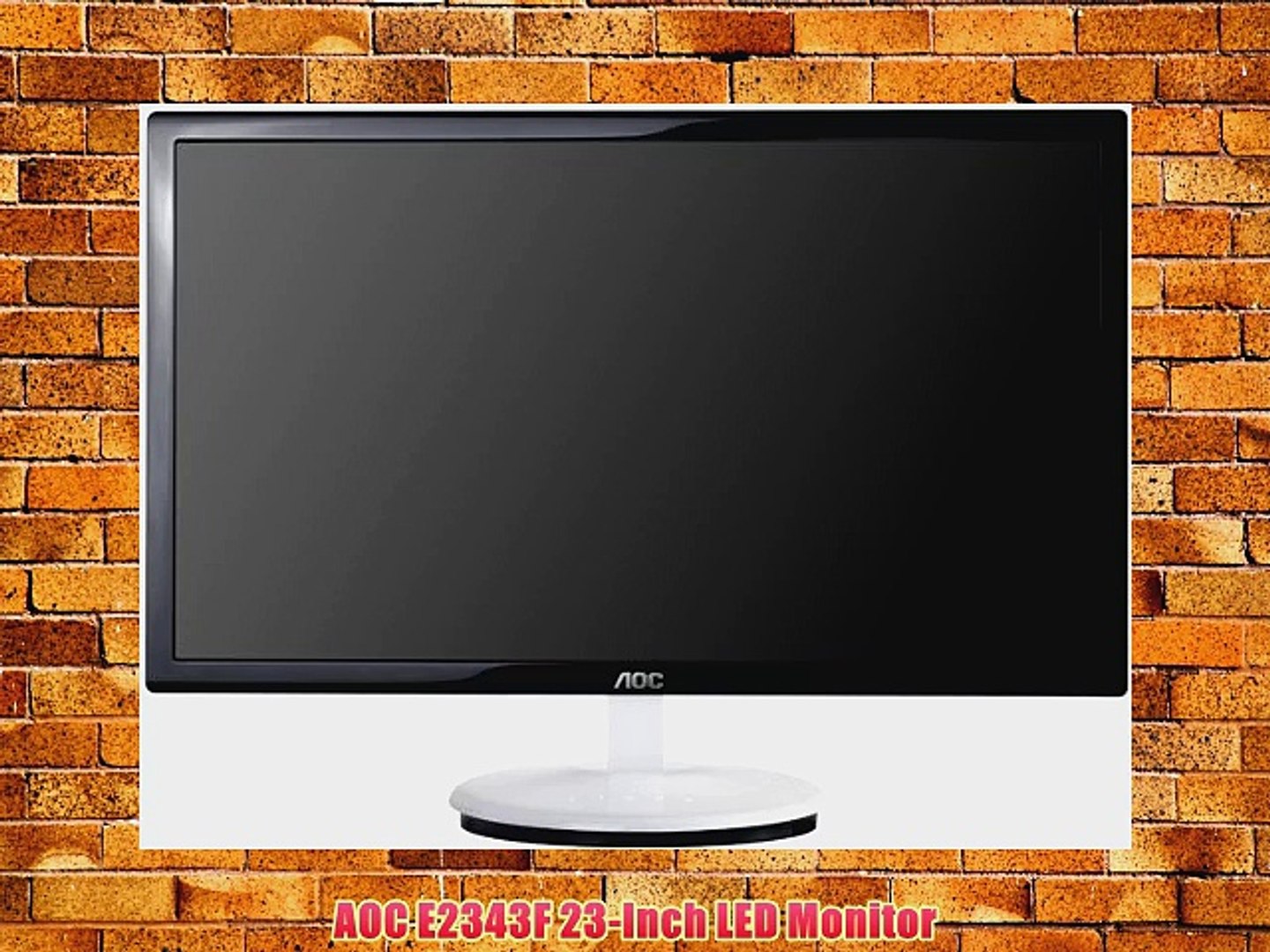 AOC E2343F 23-Inch LED Monitor - video Dailymotion