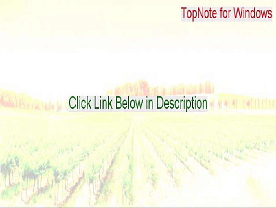 TopNote for Windows Full - Free Download (2015)