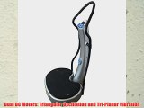 GForce DUAL MOTOR Whole Body Vibration Power Vibe Plate Exercise Machine with DVD