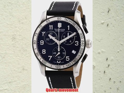 Victorinox Swiss Army Men's 241404 Chrono Classic Black Dial Watch