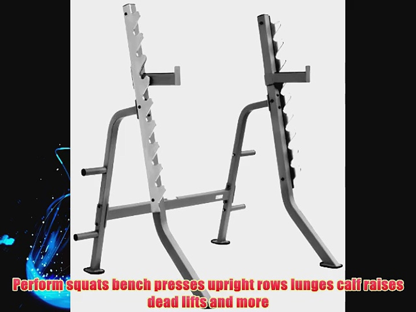 Xmark Commercial Multi Press Squat Rack With Olympic Plate Weight