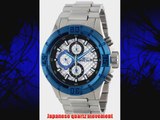 Invicta Men's 12374 Pro Diver Chronograph Silver Textured Dial Stainless Steel Watch