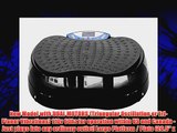 Dual Motor Full Body Vibration Plate Exercise Fitness Machine Whole portable butterfly shape