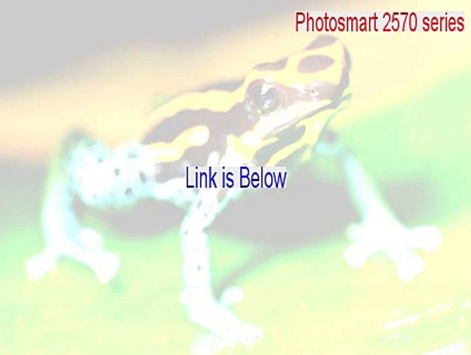 Photosmart 2570 series (DOT4) Key Gen [photosmart 2570 series software]