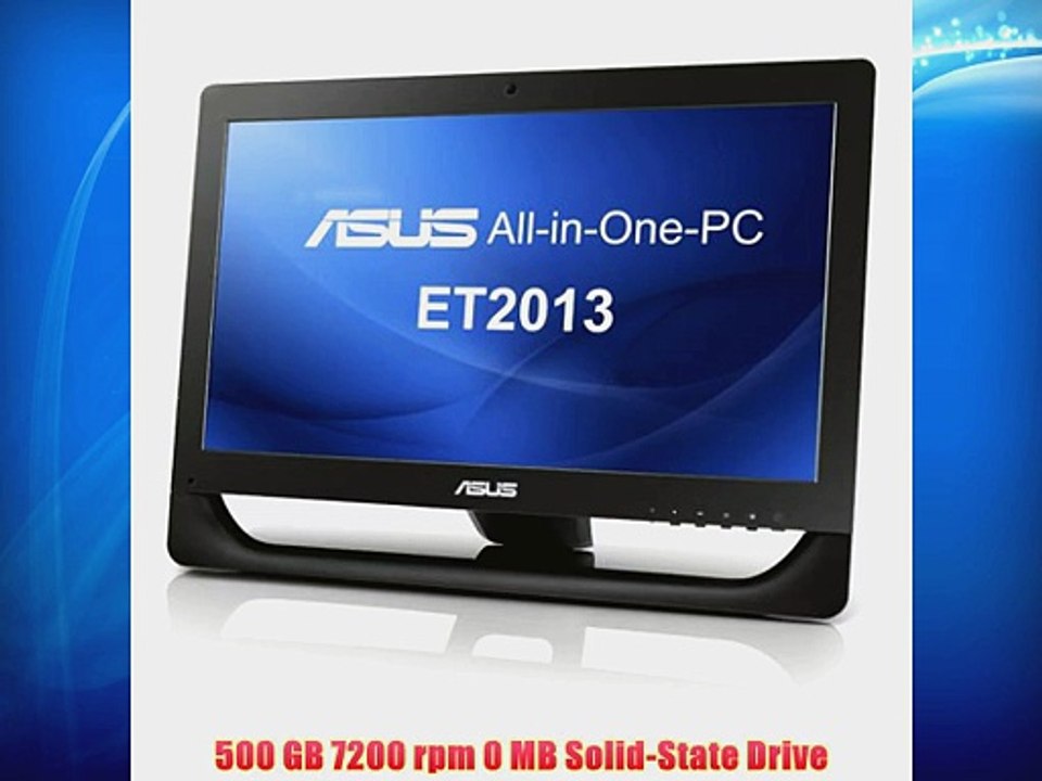 ASUS ET2013IUTI-03 20-Inch All-in-One Desktop (2.6 GHz Intel G2030T Pentium Processor 4GB DDR3