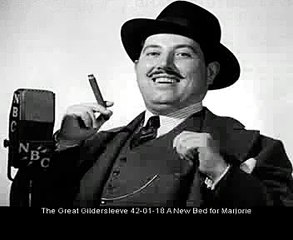 Great Gildersleeve radio show 1_18_42 New Bed for Marjorie